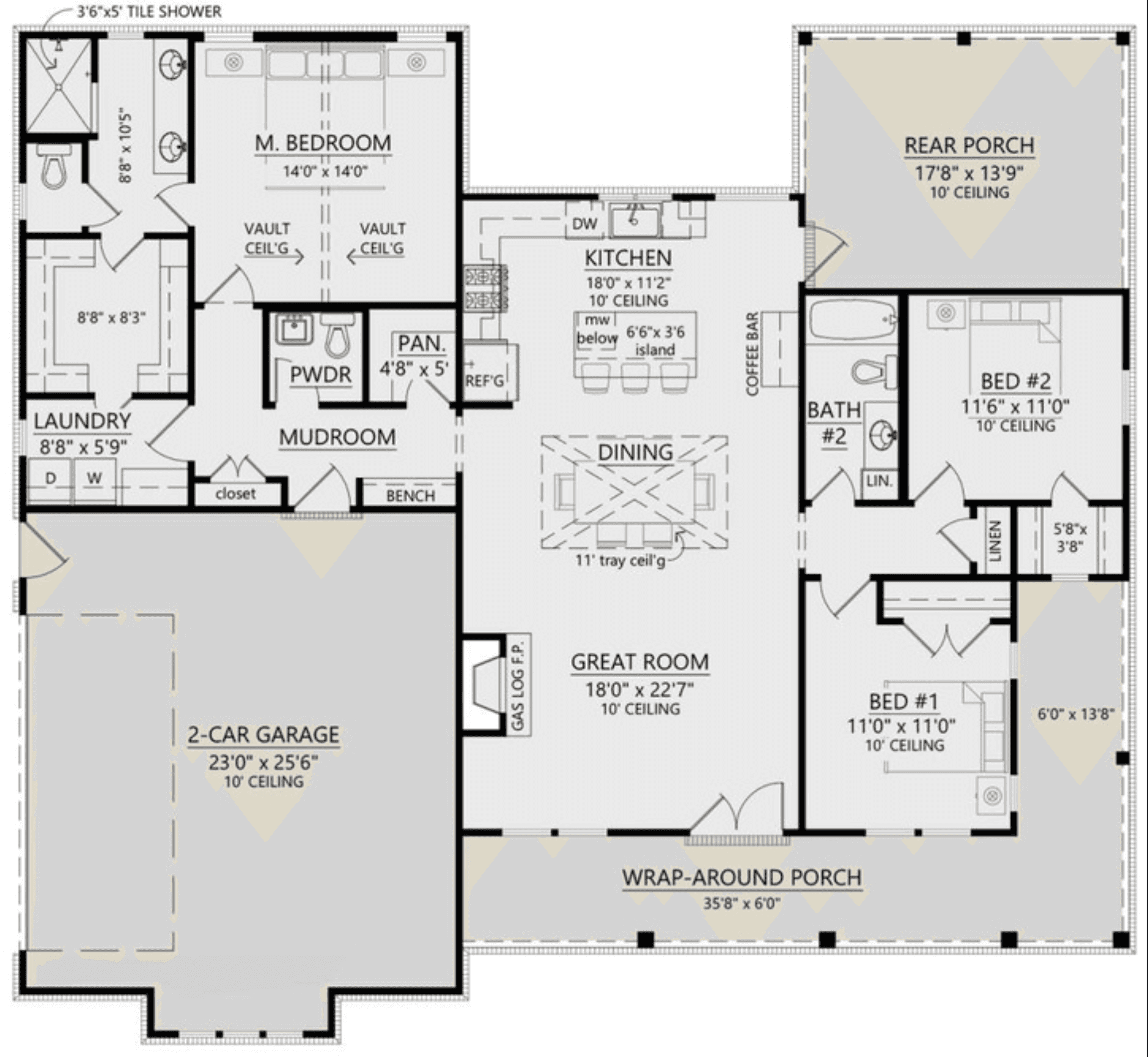 Planta 1 do projeto Gulfport